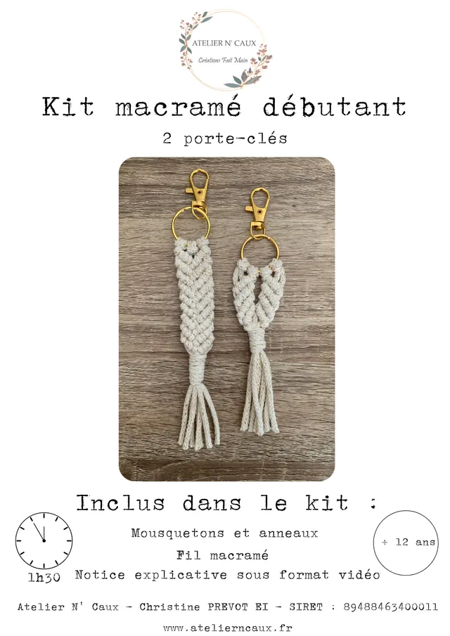 atelier-n-caux-kit-macram-d-butant-porte-cl-s-2-pi-ces image 1