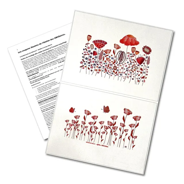 atelier-des-abcdaires-coupon-illustr-m-prairie-fleurie-sanguine-velours image 1