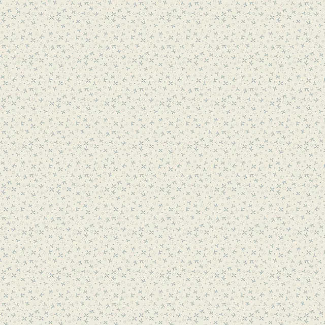 anni-downs-slow-steady-dv7434-tissu-coton-bleu-cr-me-25cm image 1