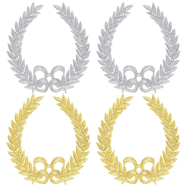 ahandmaker-applique-patch-couronne-olivier-cusson-brod-lot-4-dor image 1
