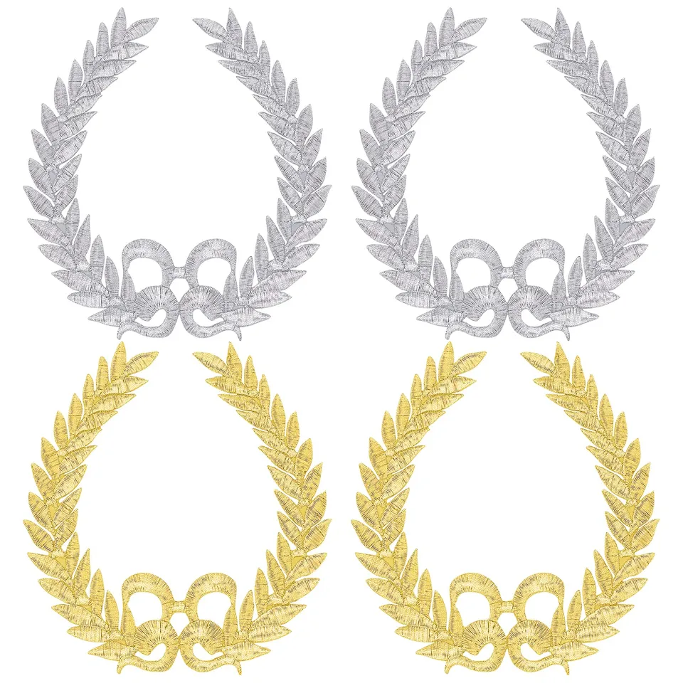 ahandmaker-applique-patch-couronne-olivier-cusson-brod-lot-4-dor image 1
