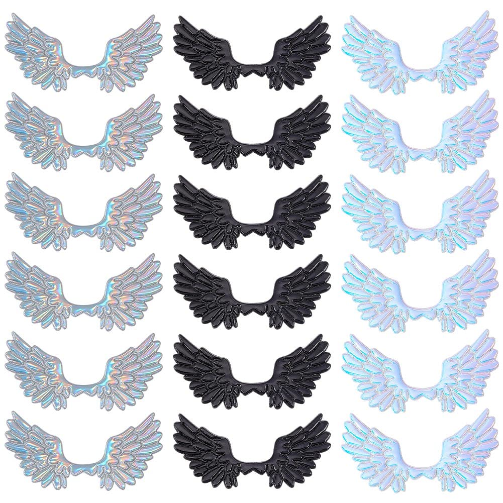 ahandmaker-60-patchs-ailes-d-ange-cusson-couture-3-couleurs image 1