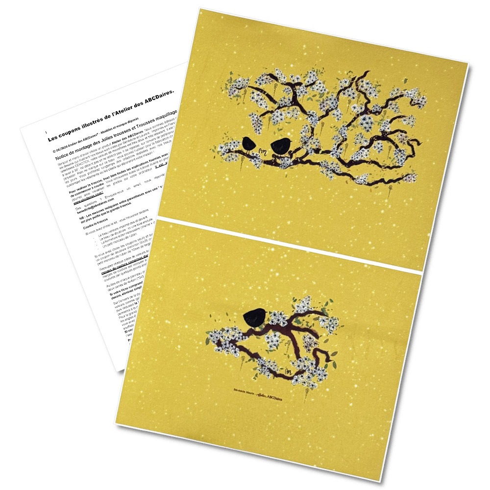 atelier-des-abcdaires-coupon-l-tissu-velours-oiseaux-jaune-acide image 1
