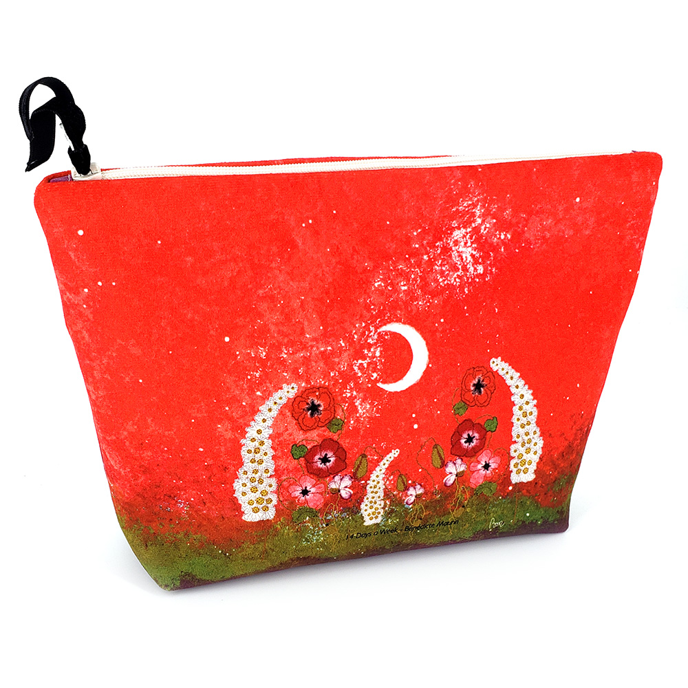 atelier-des-abcdaires-kit-couture-grande-pochette-chats-pourpre-trousse image 2