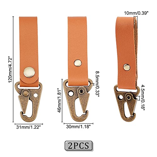 ahandmaker-porte-cl-s-tactique-molle-cuir-marron-2-pcs image 8