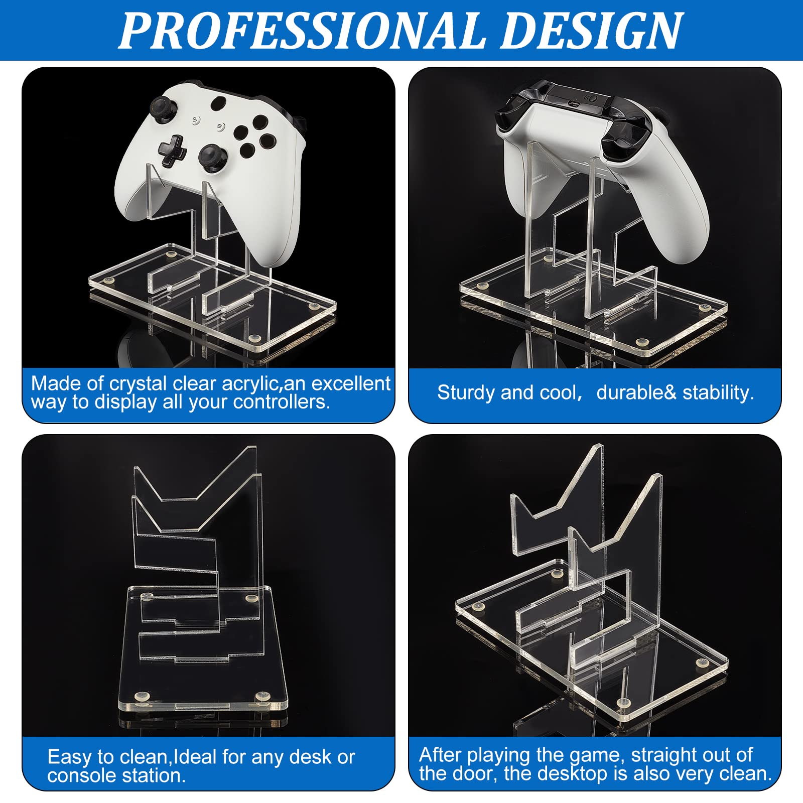 ahandmaker-support-manette-acrylique-transparent-monocouche image 5