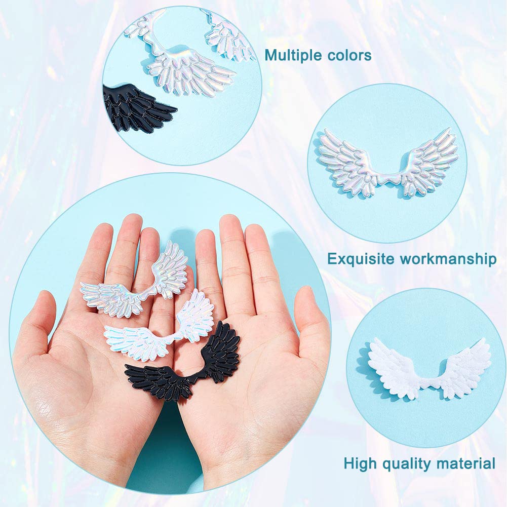 ahandmaker-60-patchs-ailes-d-ange-cusson-couture-3-couleurs image 3