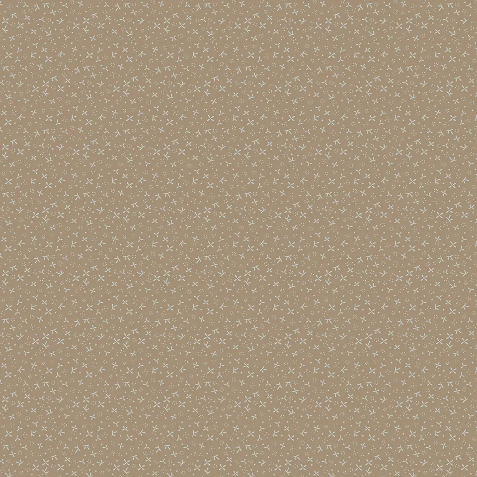anni-downs-slow-steady-dv7436-tissu-marron-fleurs image 1
