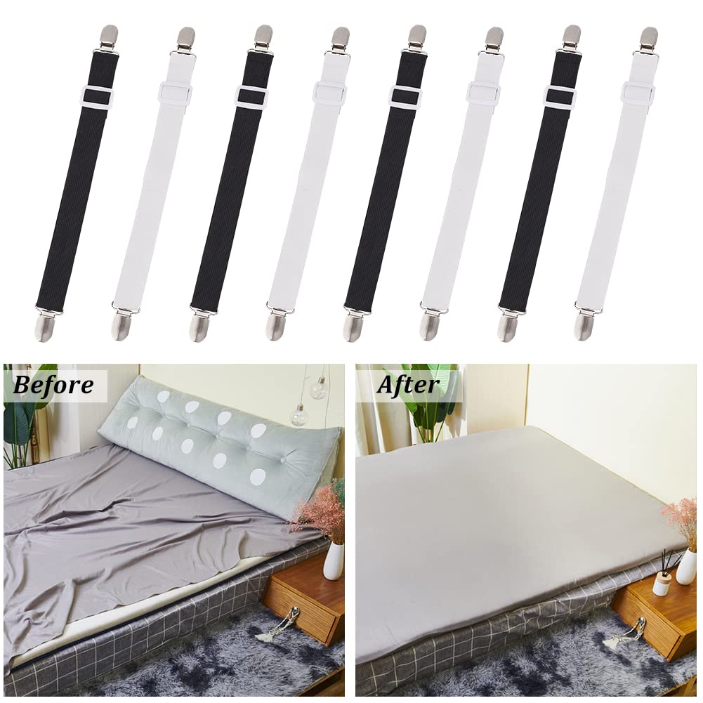 ahandmaker-sangles-drap-lit-clips-housse-lastiques-r-glables-10-pi-ces image 5