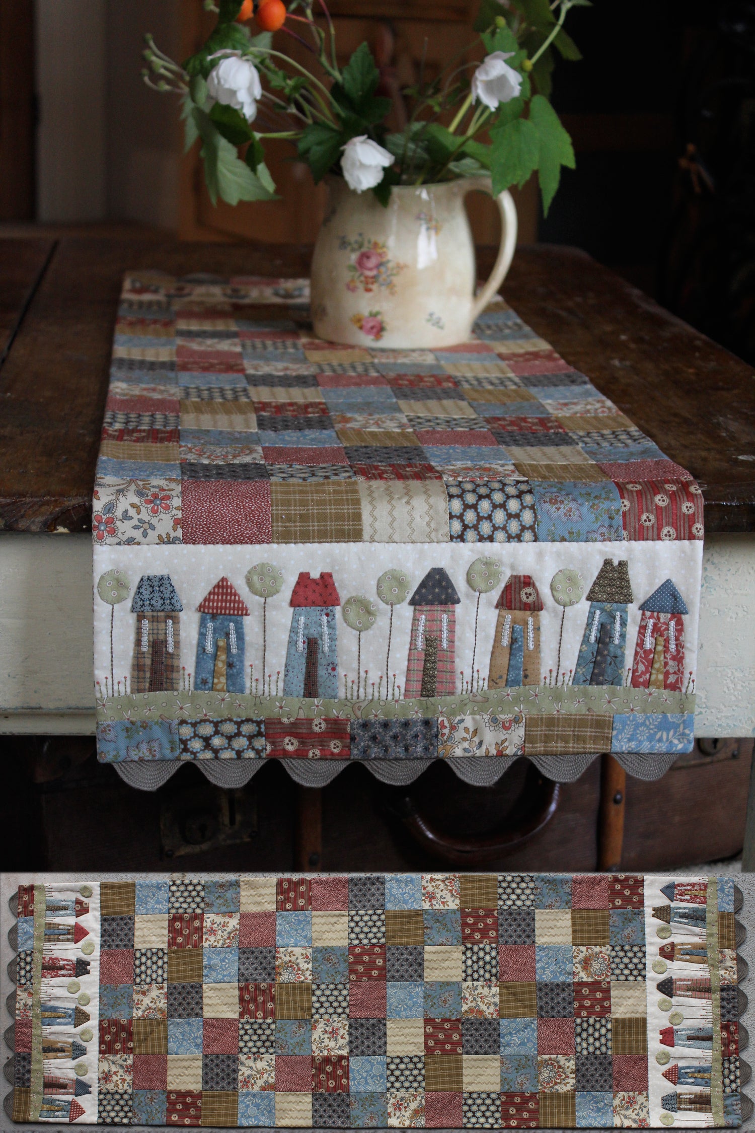 anni-downs-tiny-town-chemin-de-table-kit-appliqu image 2