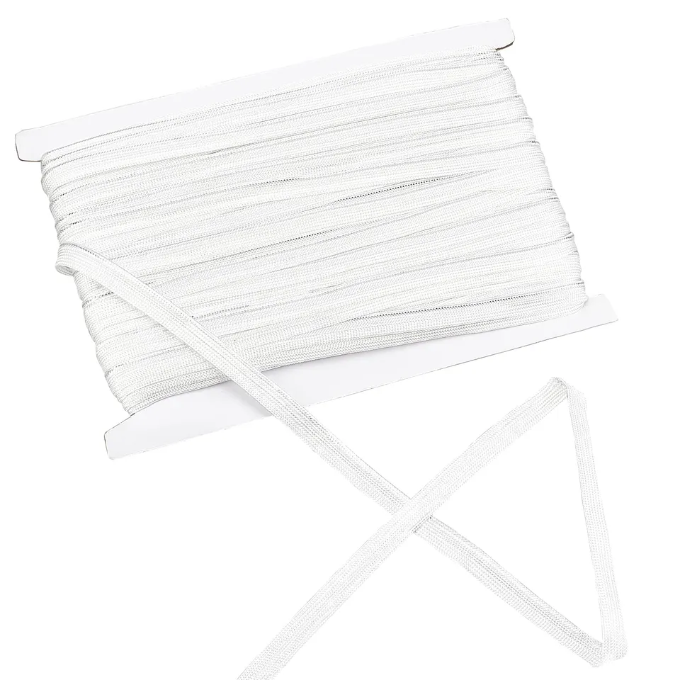 ahandmaker-50-m-passepoil-blanc-cordon-couture-biais-3-8-pouce image 1