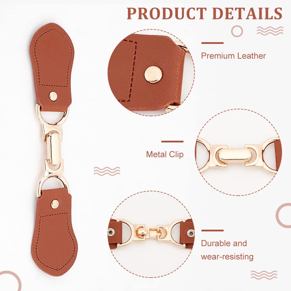 ahandmaker-button-rhinestone-fermetures-bascule-cuir-pu-4-ensembles image 4