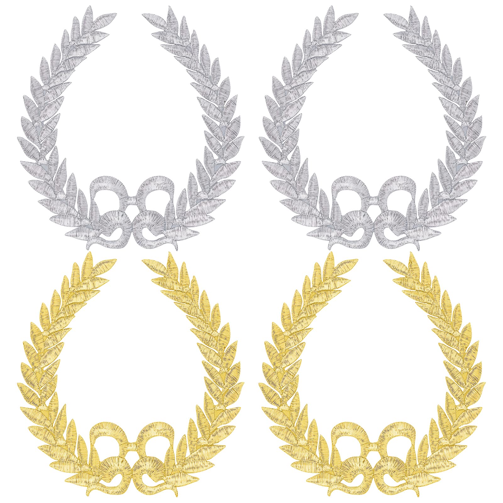 ahandmaker-applique-patch-couronne-olivier-cusson-brod-lot-4-dor image 1