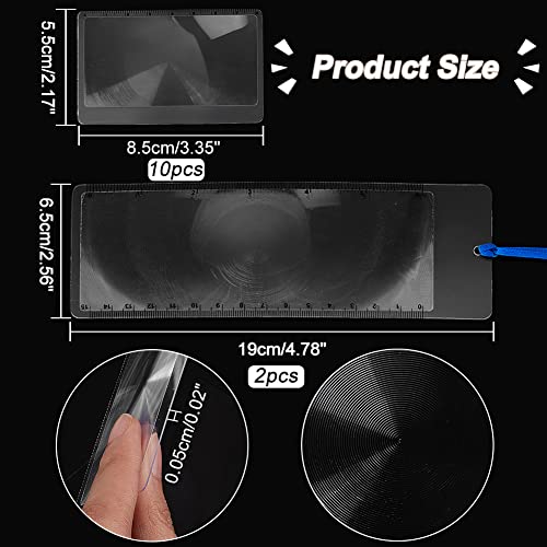 ahandmaker-loupe-lecture-fresnel-carte-cr-dit-lot-12-3x image 8