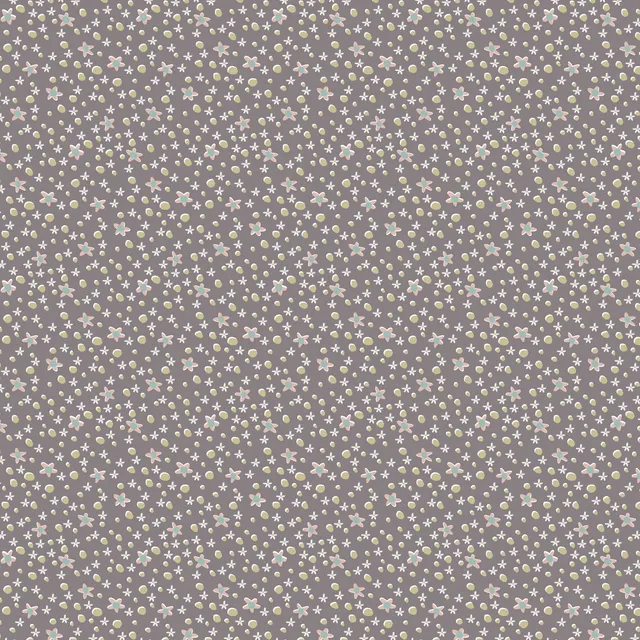 anni-downs-slow-and-steady-dv7430-tissu-patchwork-daisy-charcoal image 1