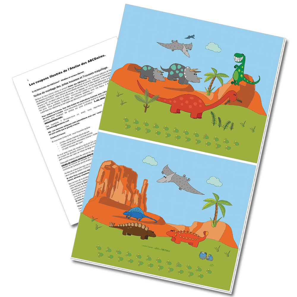 atelier-des-abcdaires-coupon-junior-l-dinosaures-velours image 1