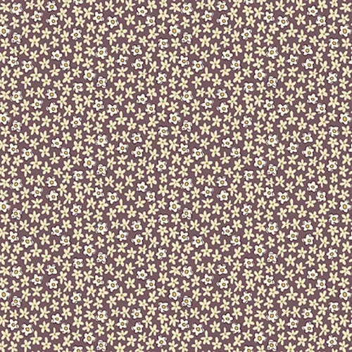 anni-downs-tealicious-q2414-55-tissu-patchwork-mini-marguerites-prune image 1