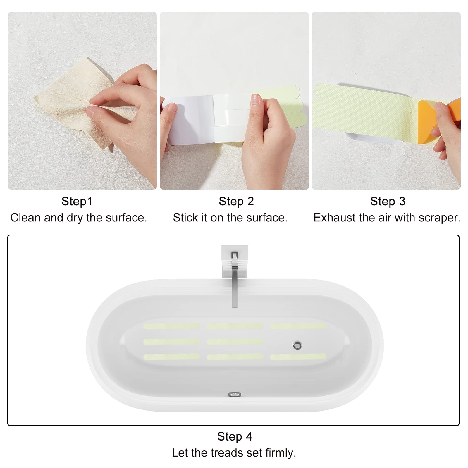 ahandmaker-autocollant-douche-antid-rapant-lot-4-champagne image 4