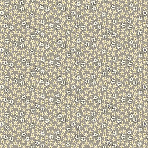 anni-downs-tealicious-q2414-9-tissu-gris-mini-marguerites image 1