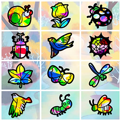 ahandmaker-self-adhesive-stickers-suncatcher-animaux-lot-24 image 8