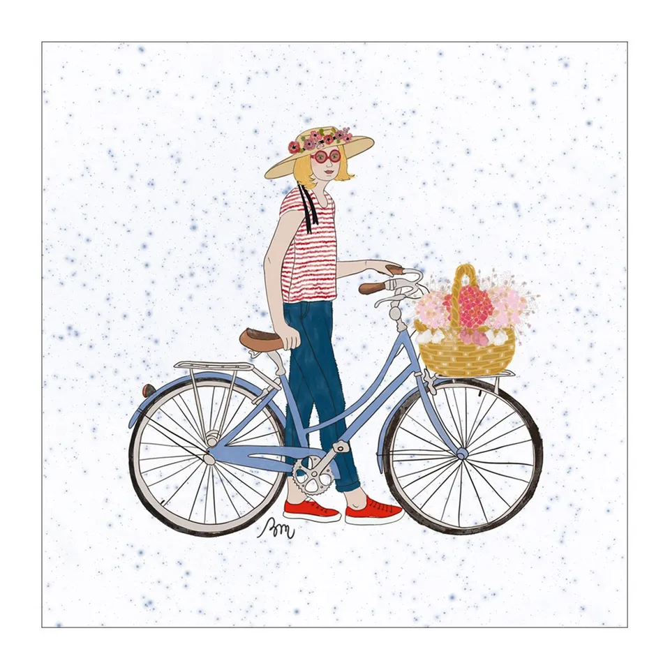 atelier-des-abcdaires-coupon-xs-vignette-minky-bicyclette-blanc image 1