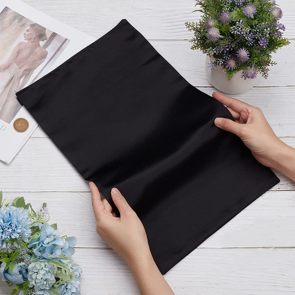 ahandmaker-wedding-supplies-panneau-modestie-robe-mari-e-noir-9-5-pouces image 3