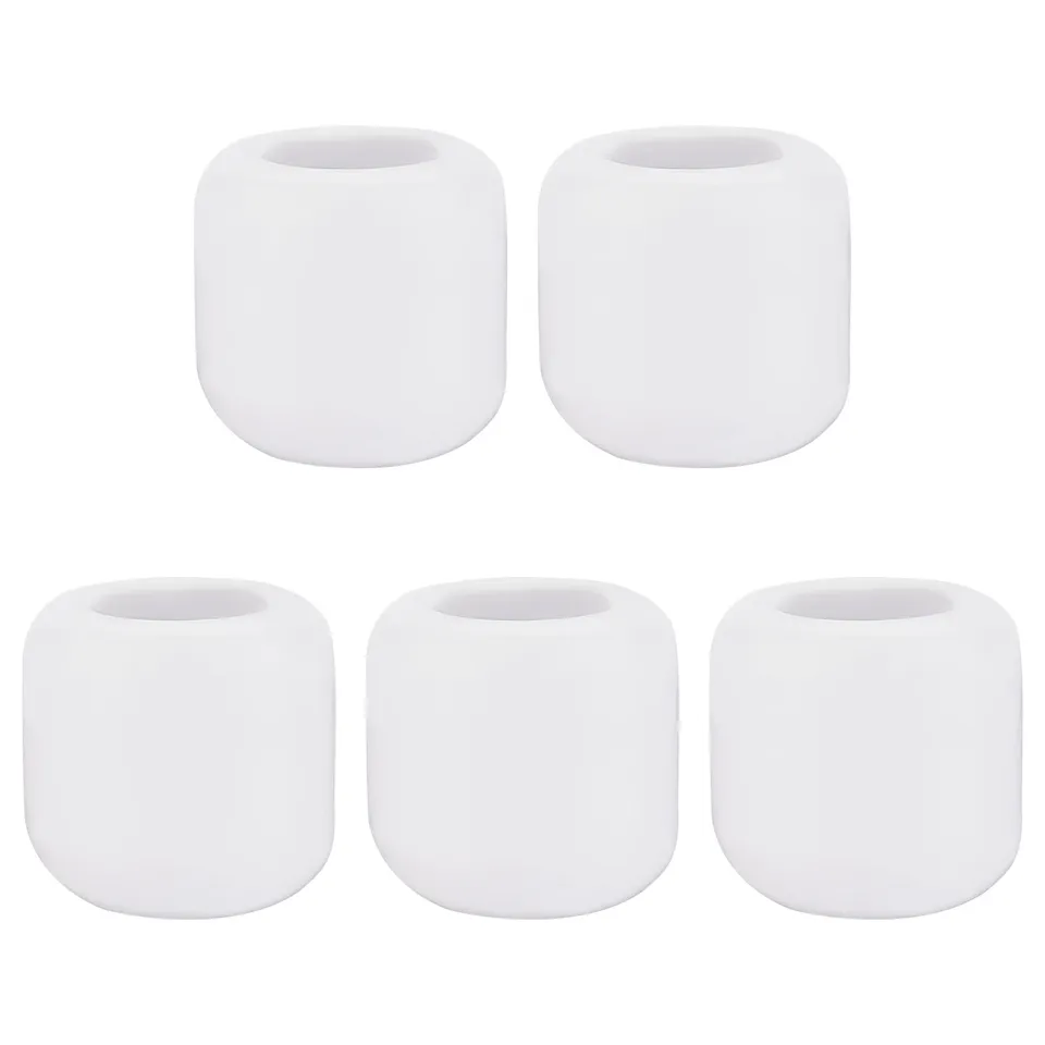 ahandmaker-bougeoir-porcelaine-blanche-mini-lot-de-5 image 1