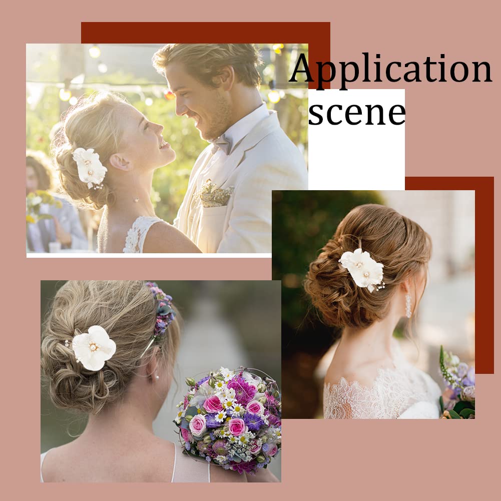 ahandmaker-pince-cheveux-mari-e-fleur-blanche-lot-2 image 6