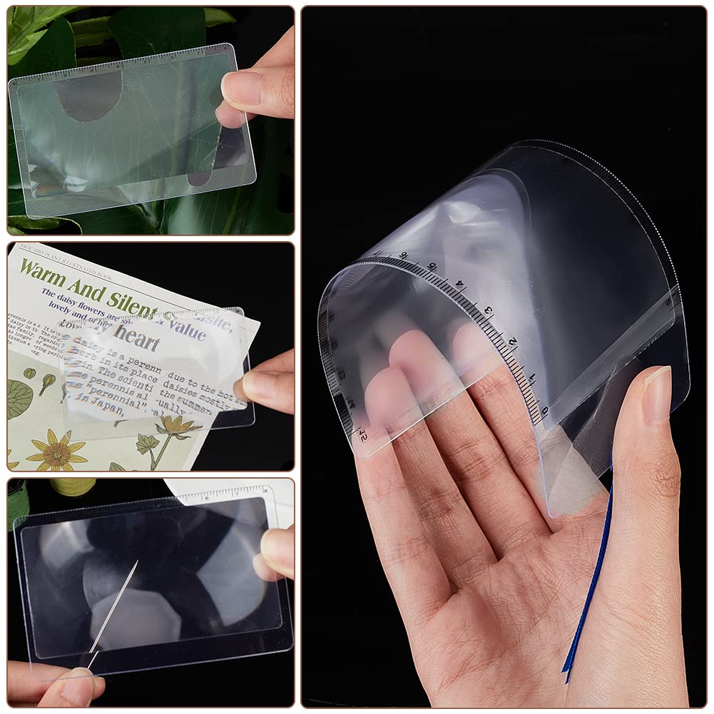 ahandmaker-loupe-lecture-fresnel-carte-cr-dit-lot-12-3x image 3