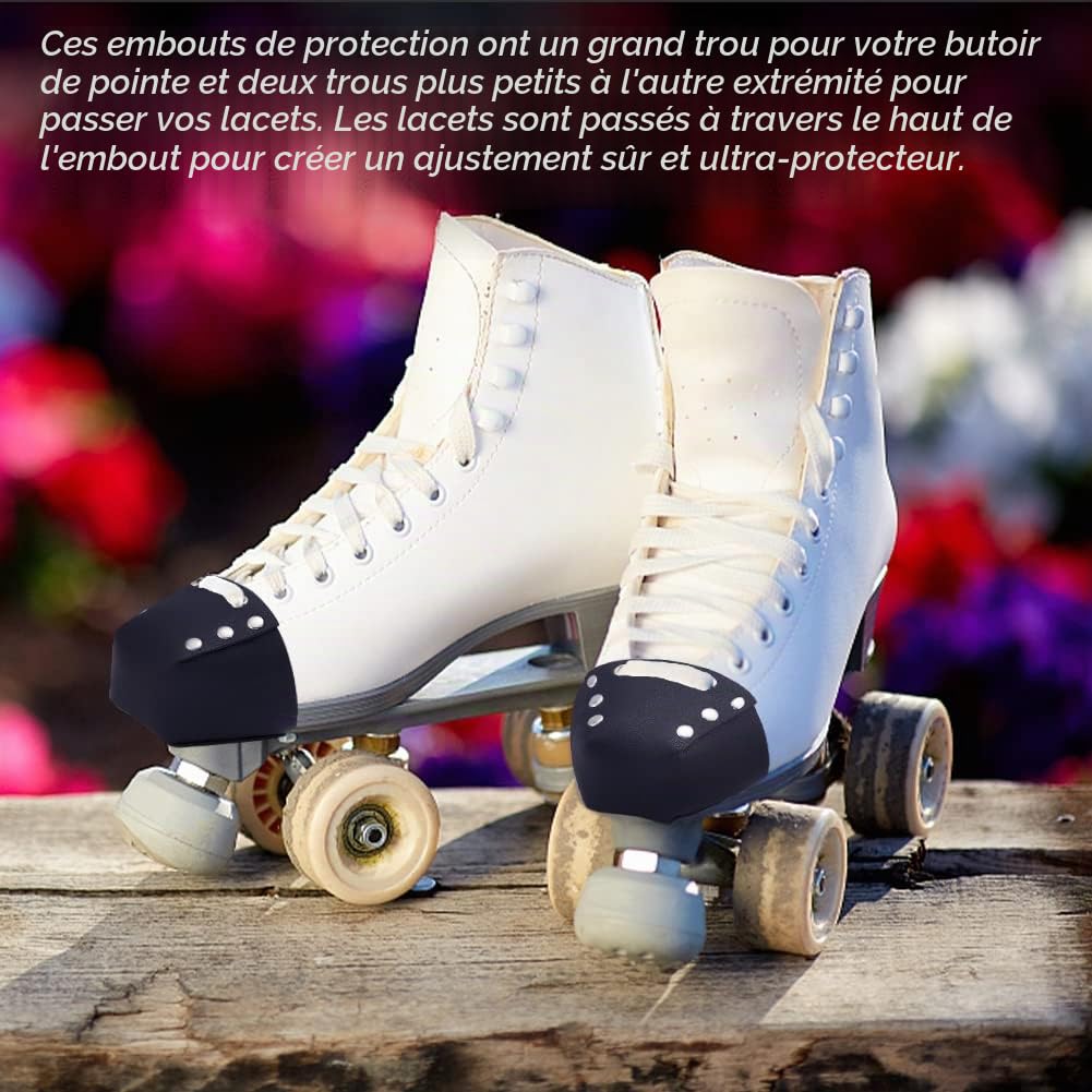 ahandmaker-toe-guard-roller-noir-similicuir-lot-2 image 4