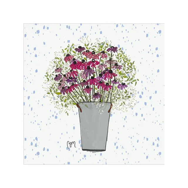 atelier-des-abcdaires-coupon-xs-cosmos-en-pot-vignette-velours-minky-fleurs image 1