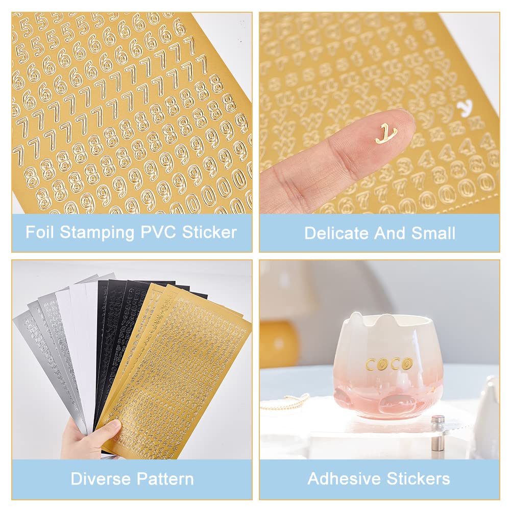ahandmaker-stickers-lettres-alphabet-12-feuilles-autocollants-pvc image 4