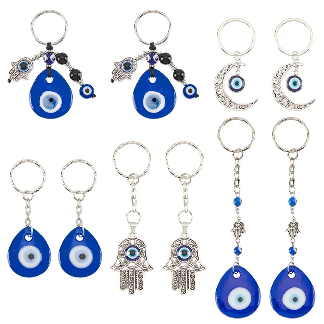 ahandmaker-porte-cl-s-mauvais-il-hamsa-lot-10-5-mod-les image 1