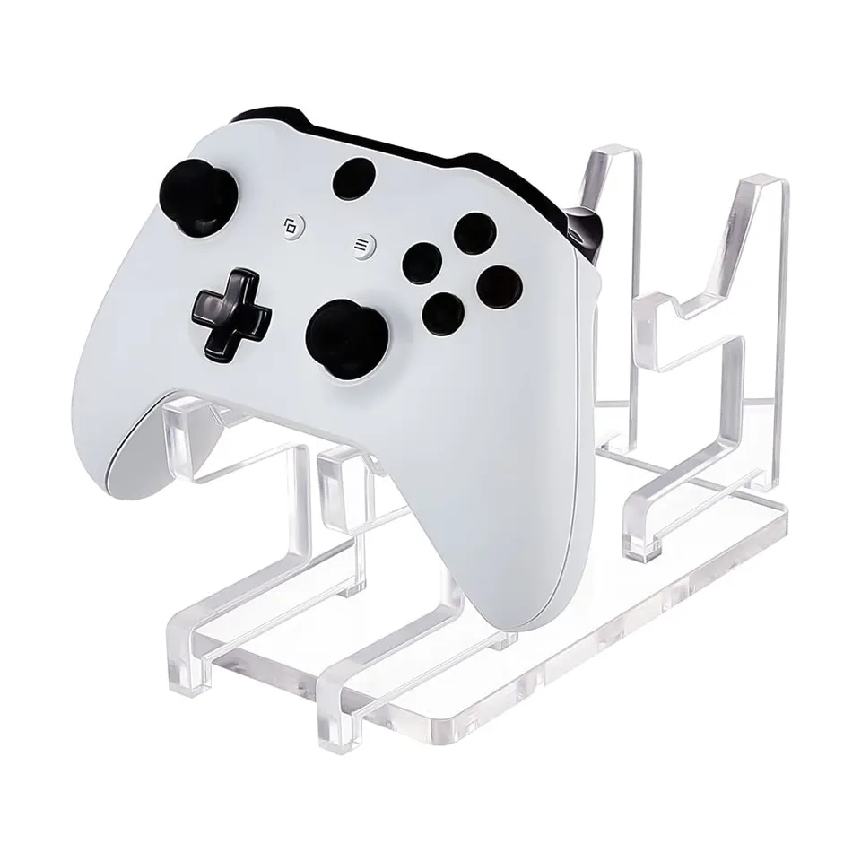 ahandmaker-support-manette-double-acrylique-transparent image 1