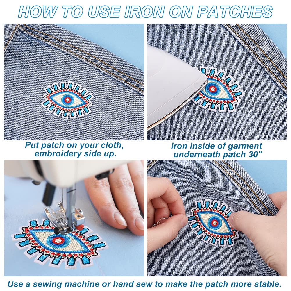ahandmaker-applique-patch-il-bleu-brod-16-pcs image 3