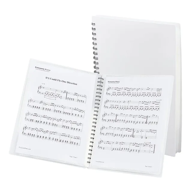 ahandmaker-office-study-dossier-partitions-20-pochettes-reliure image 1