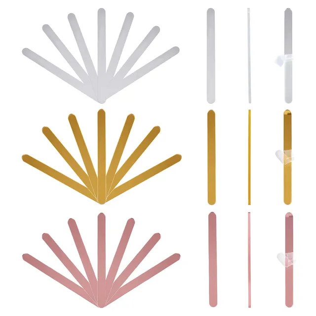 ahandmaker-b-tons-g-teau-acrylique-or-argent-30-pi-ces image 1