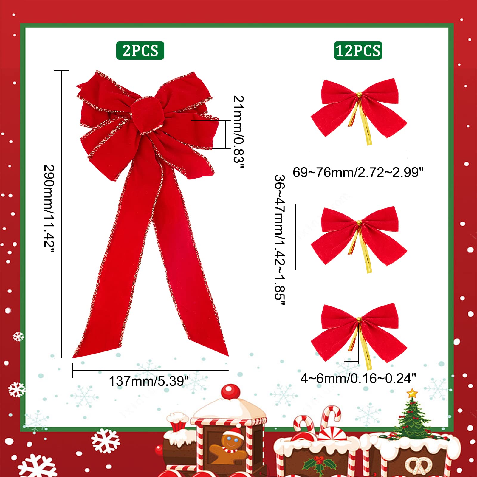 ahandmaker-n-ud-no-l-satin-rouge-14-pi-ces-2-styles image 2