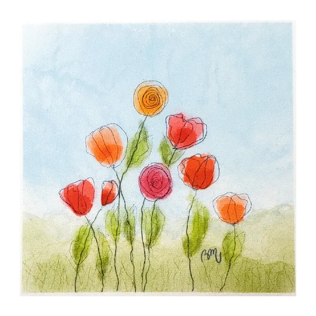 atelier-des-abcdaires-coupon-xs-coquelicots-de-jour-vignette-minky image 1