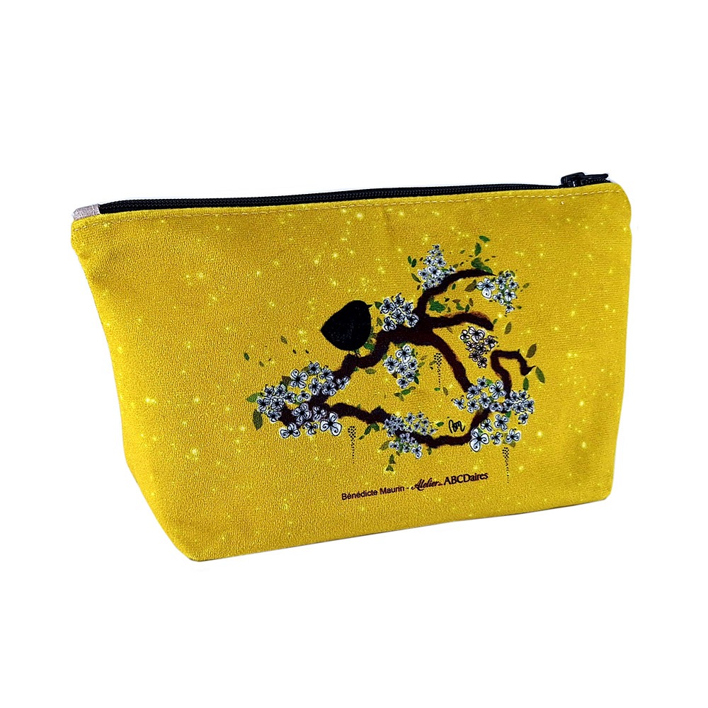 atelier-des-abcdaires-kit-trousse-maquillage-oiseaux-jaune-acide image 2