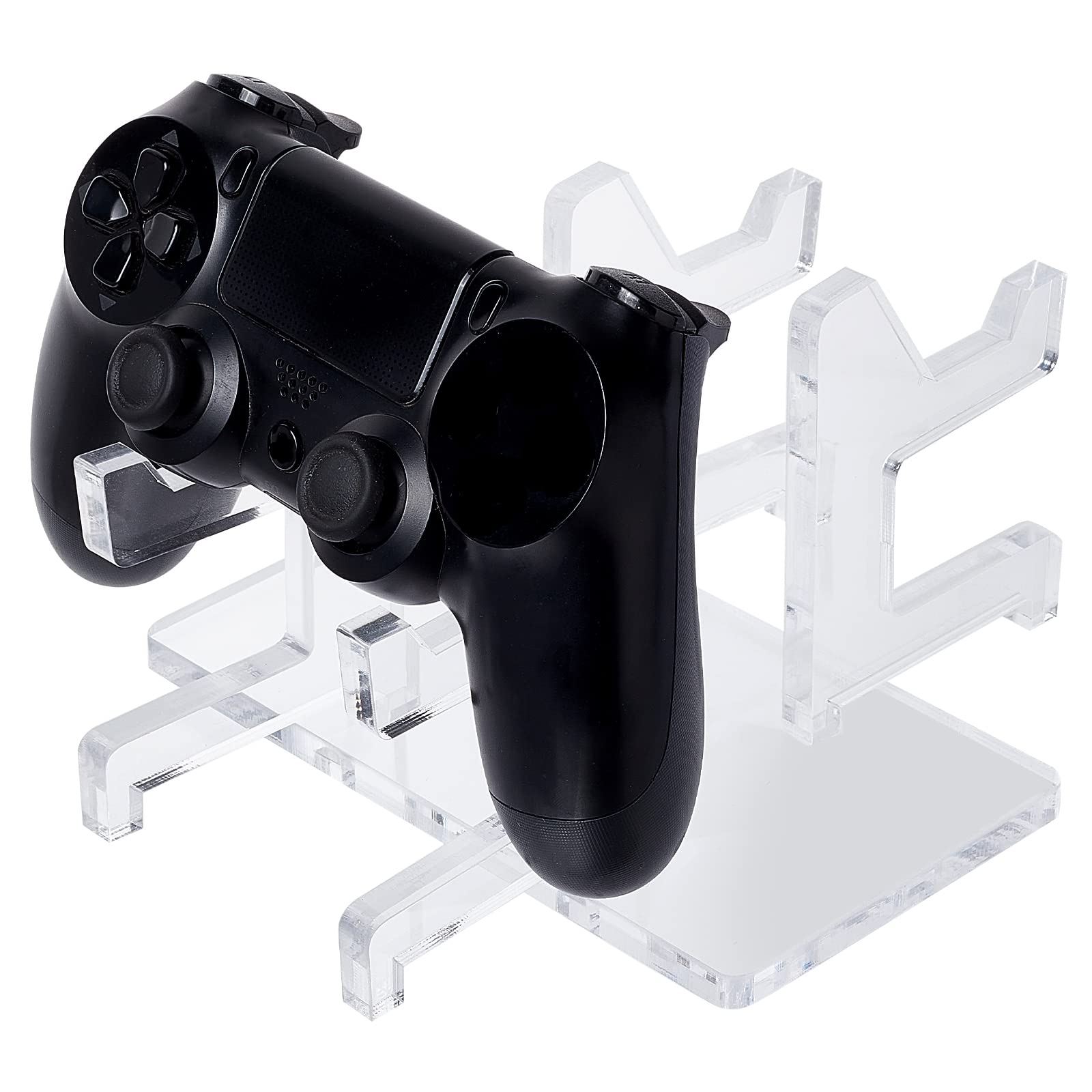 ahandmaker-support-manette-double-socle-acrylique-transparent image 1