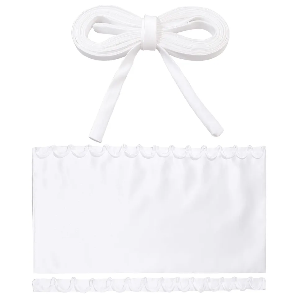 ahandmaker-kit-corset-robe-mari-e-satin-blanc-lacets image 1