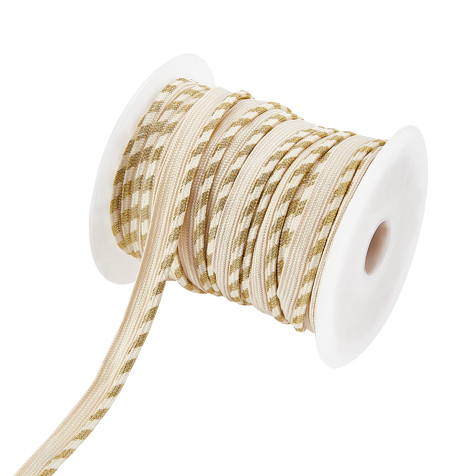 ahandmaker-chain-trim-passepoil-blanc-dor-9-mm-22-86-m image 1