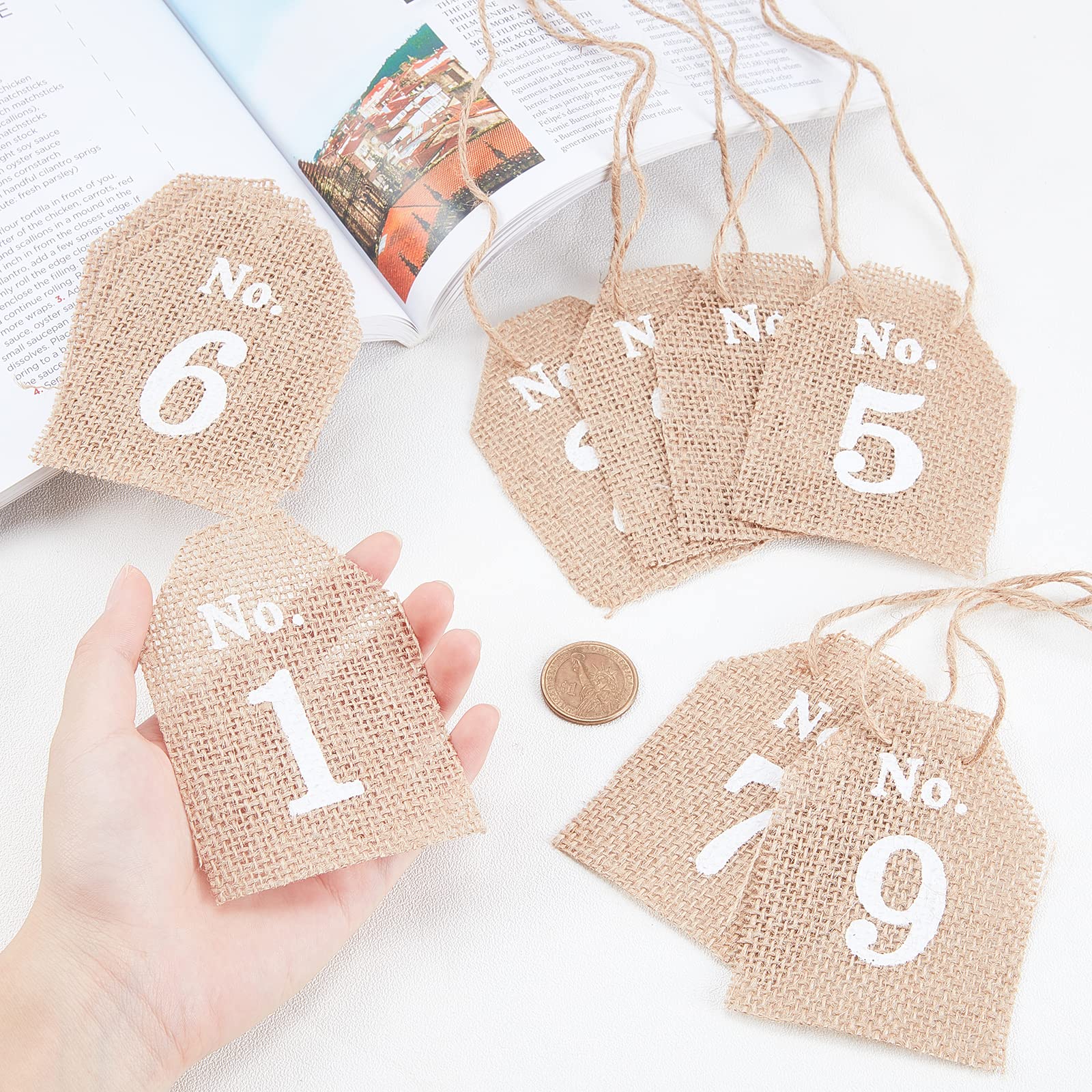 ahandmaker-wedding-supplies-num-ros-table-jute-1-10-10-pi-ces image 3