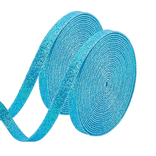 ahandmaker-ruban-paillettes-cyan-10m-simili-cuir-10mm-n-ud image 8