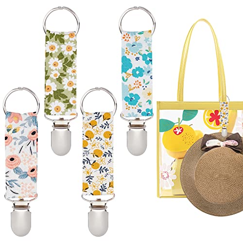 ahandmaker-clip-chapeau-fleur-4-pcs-attache-sac-voyage image 8