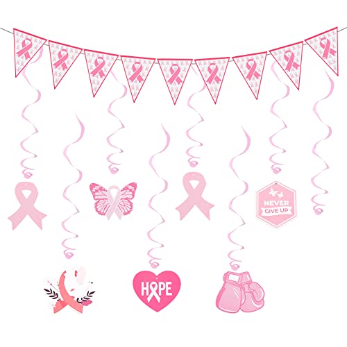 ahandmaker-d-co-ruban-rose-cancer-sein-banni-re-17-pi-ces image 7