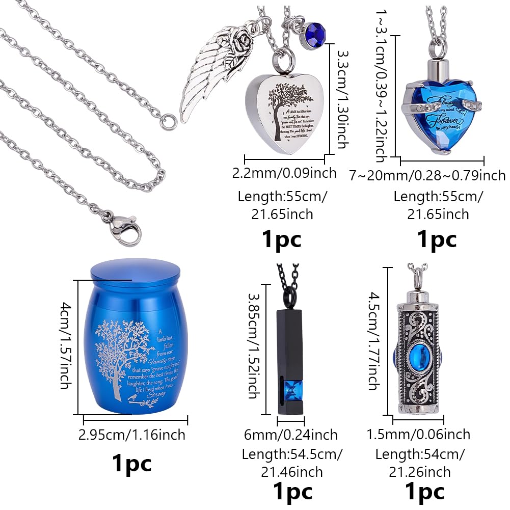 ahandmaker-jewelry-collier-urne-cendres-acier-5-styles image 2