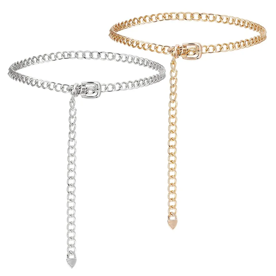 ahandmaker-body-chains-ceinture-cha-ne-taille-or-argent-2-pcs image 1
