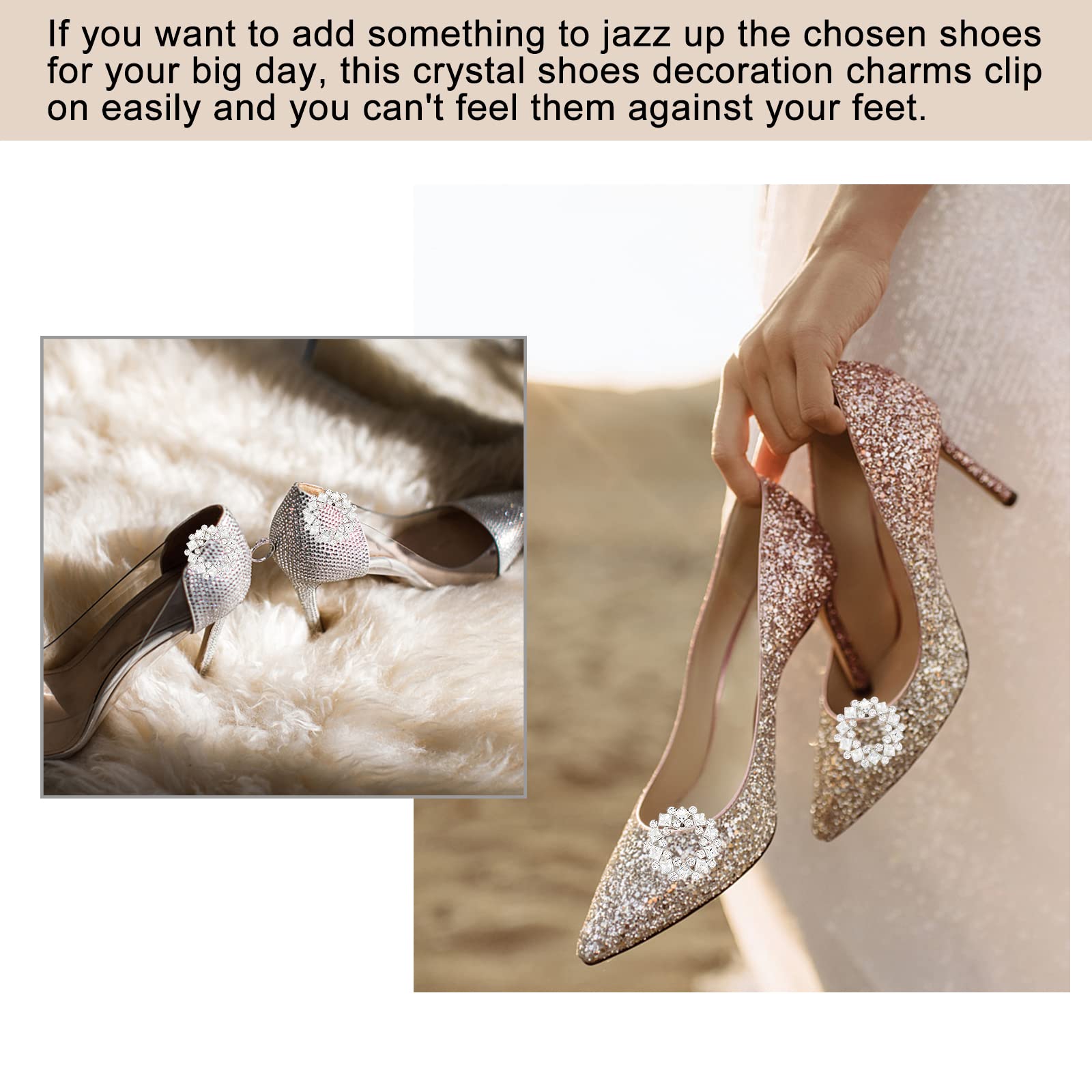ahandmaker-boucle-chaussure-strass-cristal-clip-2-pcs-mariage image 6